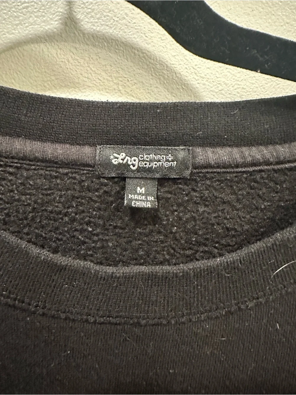 Lrg black crewneck
